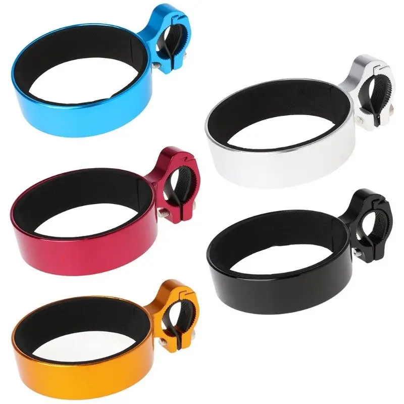 Bicycle Bottle Holder 5 Colors Bike Coffee Cup Holder Tea Cup Holder Bicycle Handlebar Rack Bracket Bottle Cage Bottle Holder