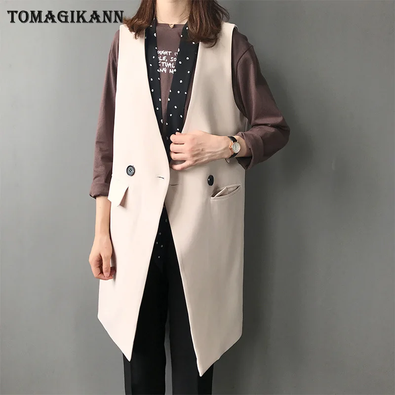 Comaba Womens Double Breasted 2-Piece Skinny Top Jacket Long Pants