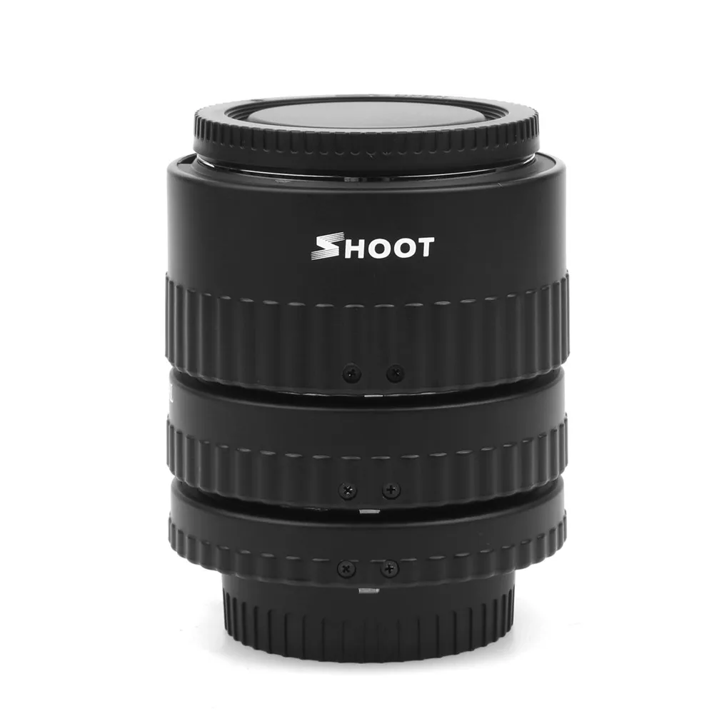 

SHOOT Auto Focus Macro Extension Tube Ring for Nikon D5300 D7200 D3400 D3300 D3200 D3100 D750 D850 for Nikon D3200 Accessories