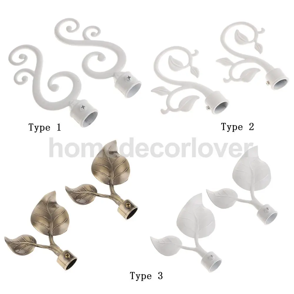 Curtain Pole Finials Accessories Replacement Curtain Rod Finials