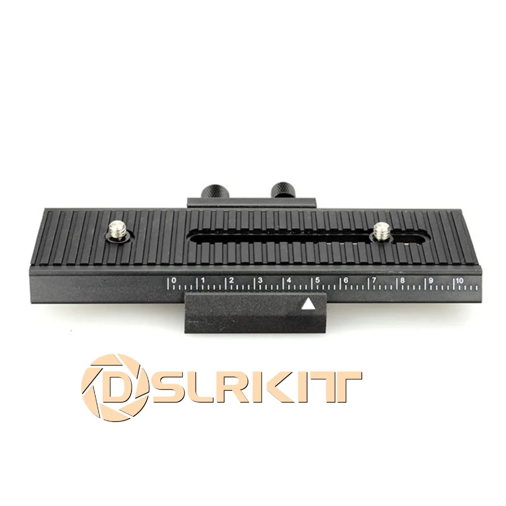 Dslrkit-trilho Deslizante de Foco Macro com Vias para Cima Direita e Direita para trás e para trás - Image 3