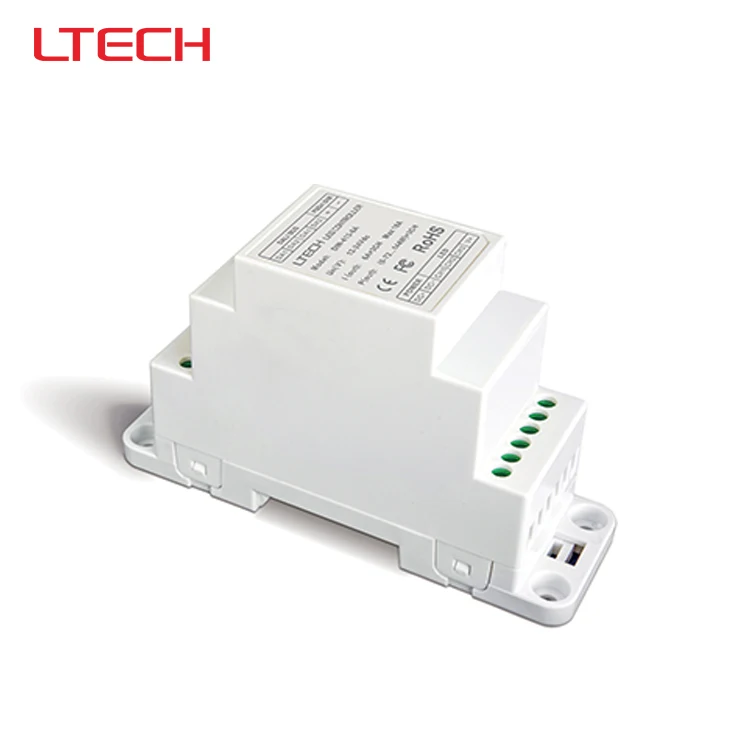 

DIN-413-6A DIN-Rail LED Dimming Driver(DIN rail/Screw dual-use),DC12V-24V input;6A*3CH MAX 18A output