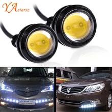 Car styling 1pcs 18MM Led Eagle Eye DRL Daytime Running Lights Source Backup Reversing Parking Signal Lamps Waterproof Car led