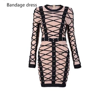 Bandage Dress 2017 Spring New O