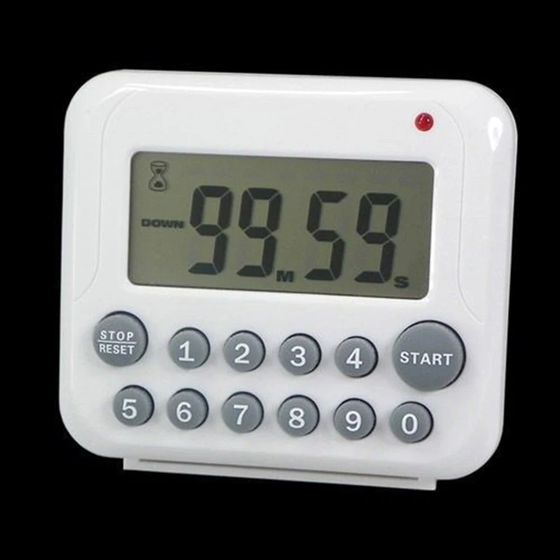 Magnetisch Elektronisch Clock Timer Kitchen Up Kochen Digital LCD Down Alarm