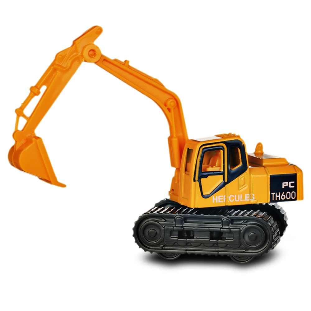  6 in 1 Mini Engineering Car Diecast Alloy Construction Vehicle Dump-car Dump Truck Model Classic Toy Mini gift for Children Toy (4)
