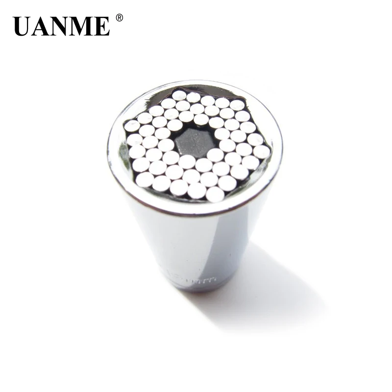 UANME Magic Spanner Grip Multi Function Universal Ratchet Socket 7-19mm Power Drill Adapter Car Hand Tools Repair Kit