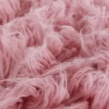 90x150 см супер Размеры искусственная Flokati меха фон для новорожденных ребенка стоять погремушка покрытия