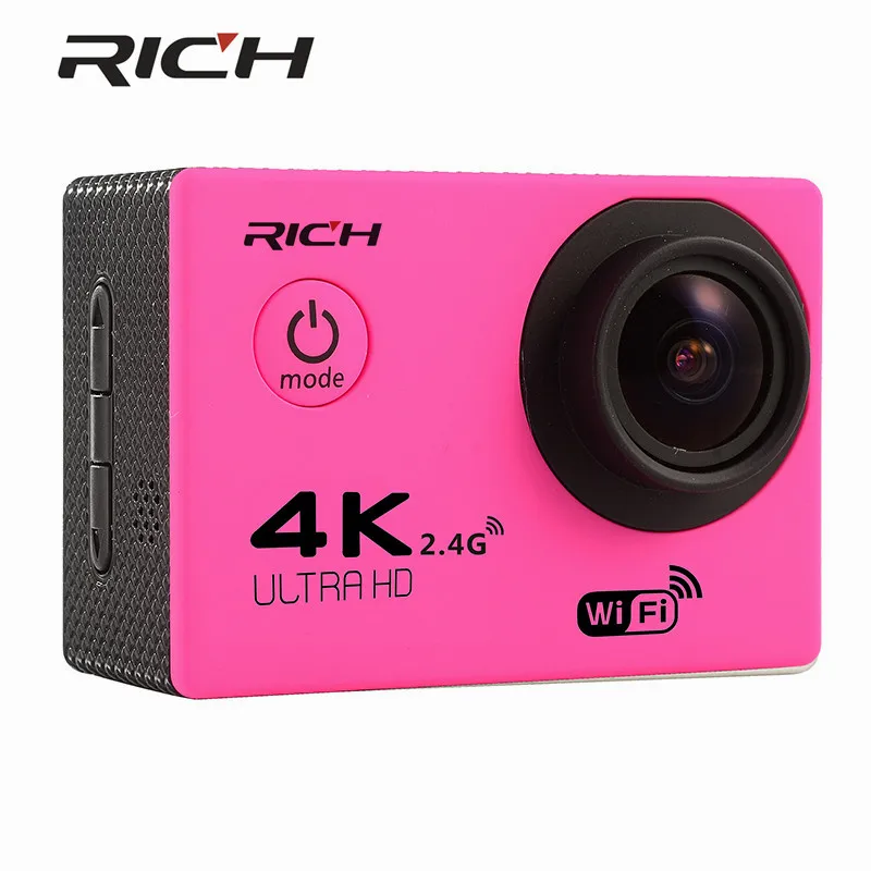 F60 Ultra HD 4K /30fps WiFi экшн Камера 2 0 &quot170D go Helmet Cam pro Подводная Водонепроницаемая