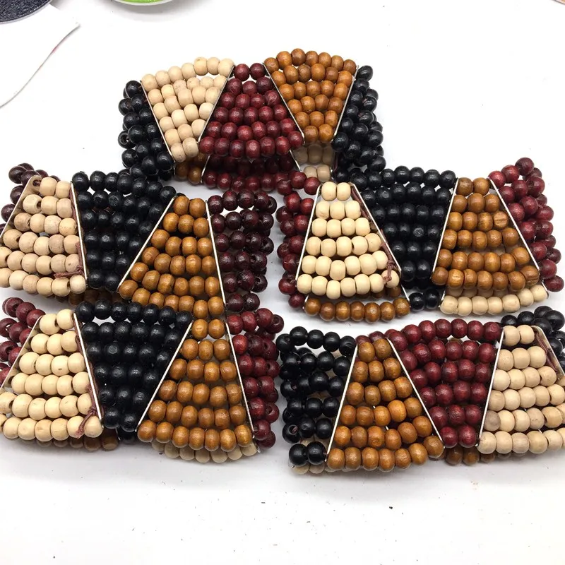

free shipping!Multi-layer Wooden Bracelets Bangles