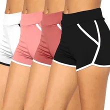 Женские спортивные шорты, пляжные штаны, спортивные штаны, эластичные и удобные, женские спортивные штаны, панталоны