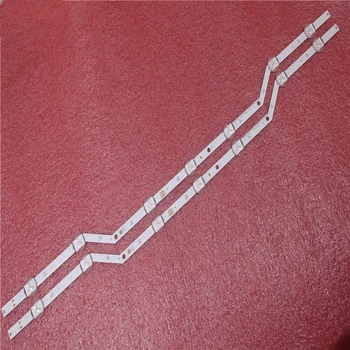 

100%new 2pieces LED Backlight Strips for Sam sung TV un32j5205 2015SVS32 FHD F-COM 7LEDS REV1.3 150404 LM41-00134A_LM41-00147A