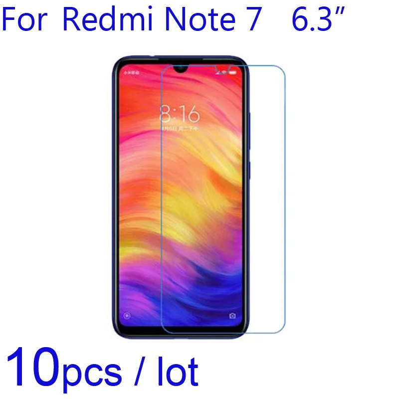 

for Xiaomi Redrice Redmi Note 7 Note7 Phone Screen Protectors,10pcs/lot Soft HD-Clear/Matte/Nano Anti-Explosion Protective Films