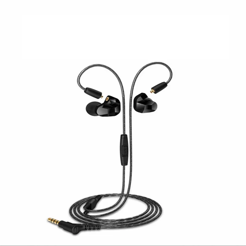 Moxpad X9 Pro Dual Dynamic Driver Professional In Ear Sport Headphone with Mic for Cellphone with