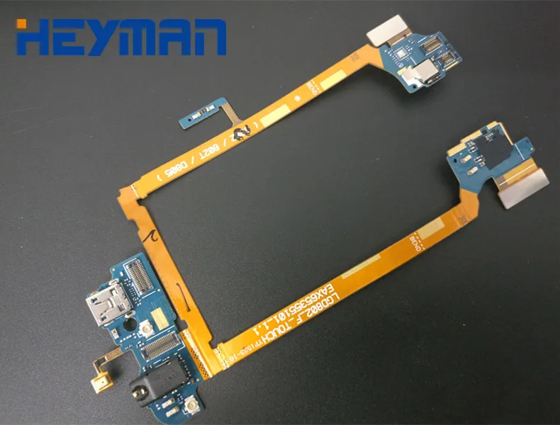 

original Flat Cable for LG G2 D802,G2 D805 (headphone connector,charge connector,microphone, with components, used,tested)