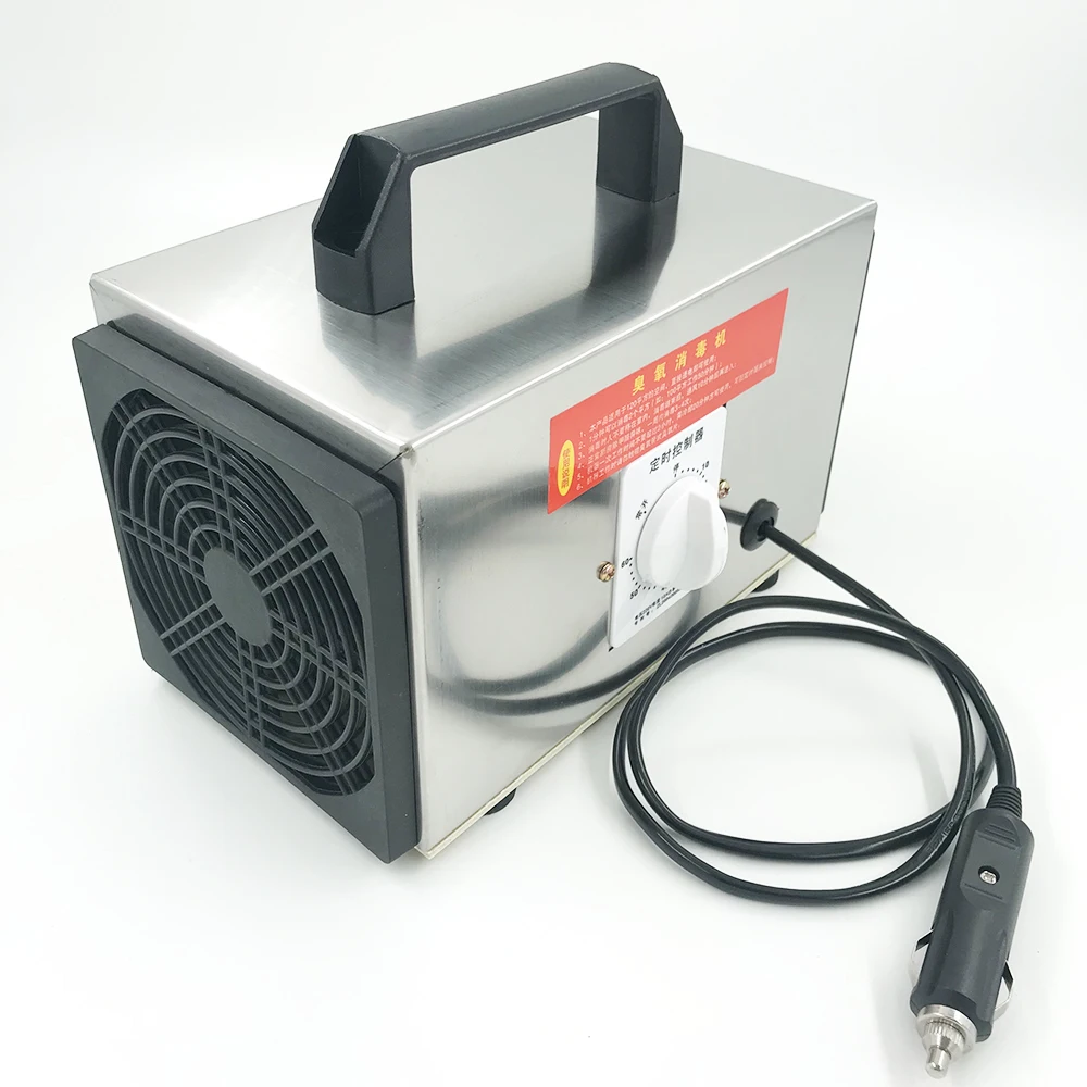 

12V 10g/h Car Ozone O3 generator ozonator machine air purifier deodorizer disinfection sterilizer