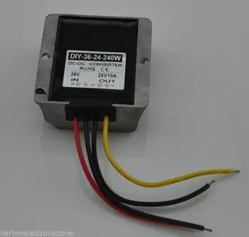 

Converter Regulator Waterproof DC/DC buck 36V(26-47V) Step down to 24V 10A 240W