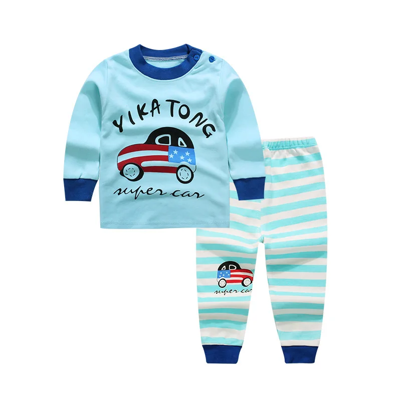 Детская осенне-зимняя одежда для девочек Одежда для новорожденных хлопковый комплект одежды для маленьких мальчиков и девочек с рисунком комплект детской одежды - Цвет: Photo Color