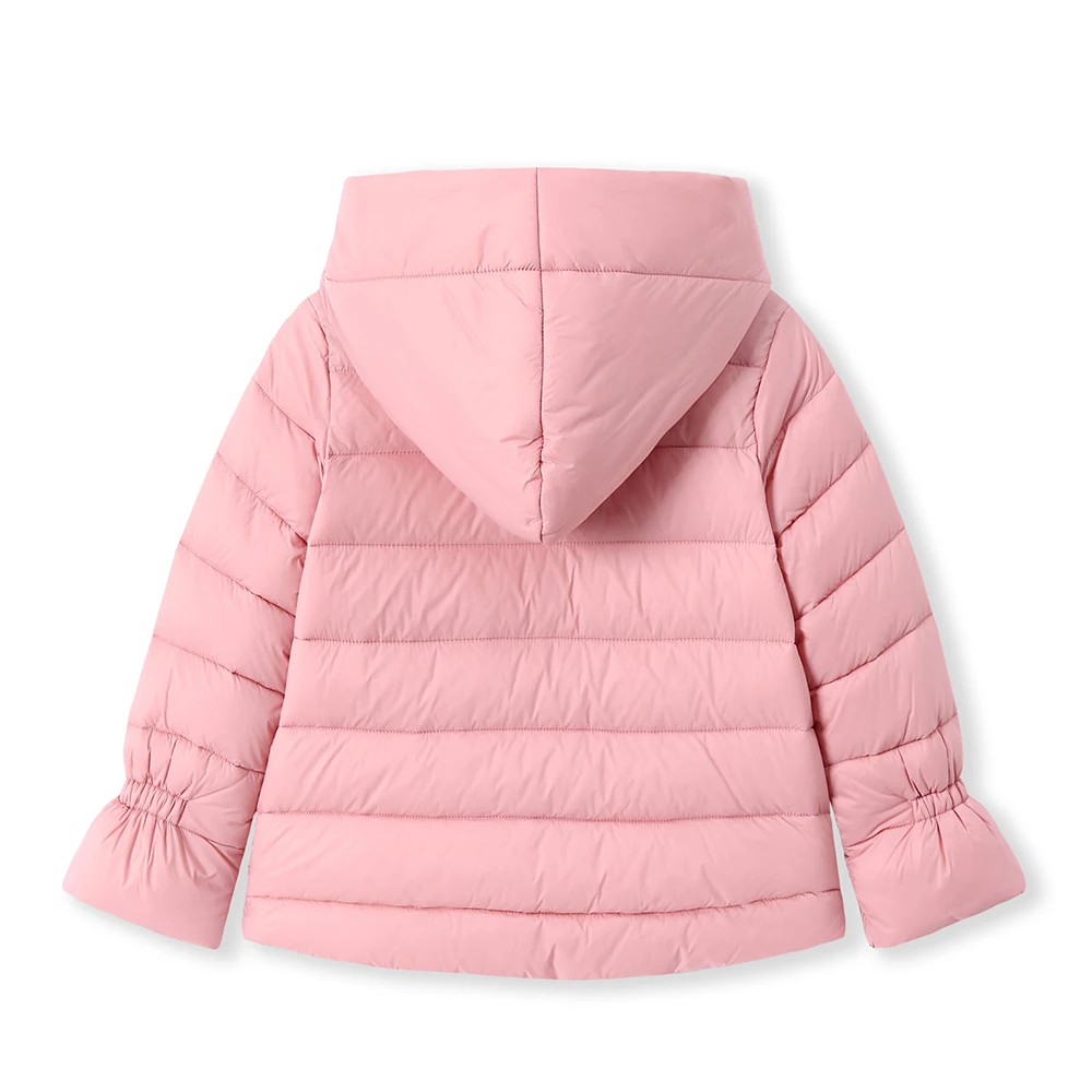 Skup Balabala 2018 kurtki parka dla dziewczynek chłopców płaszcze bawełniane drukowane zimowe ciepłe dziewczyny dół kurtki dzieci odzież bawełniana z kapturem