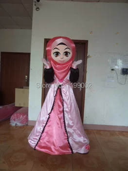 

luxury Arabian woman mascot costume with special design shoes Free shipping for Halloween party event