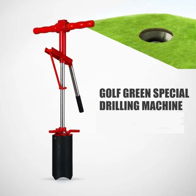 CRESTGOLF Putting Green Lever Action Hole Cutters Punch Machine Golf