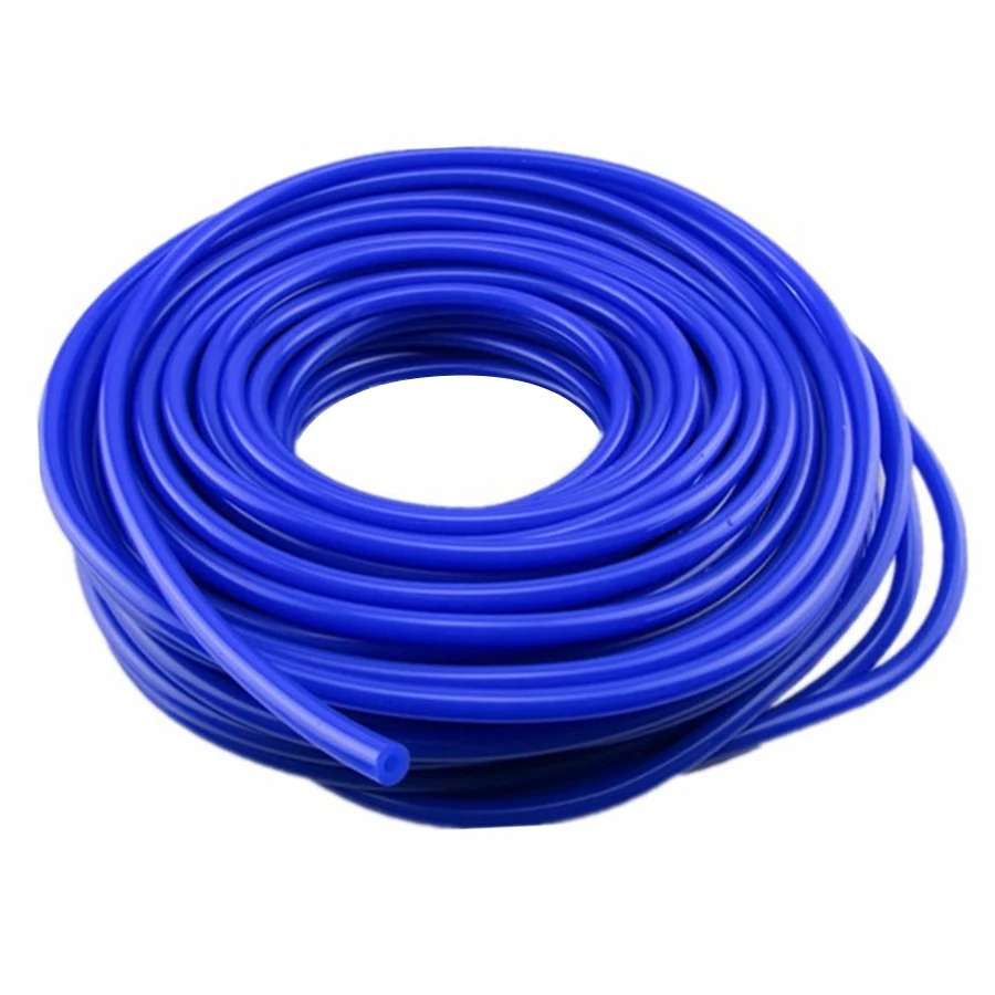 

Universal 5 Meters 3mm/4mm/6mm/8mm Blue Color Silicone Vacuum Tube Hose Silicon Tubing Car Accessories