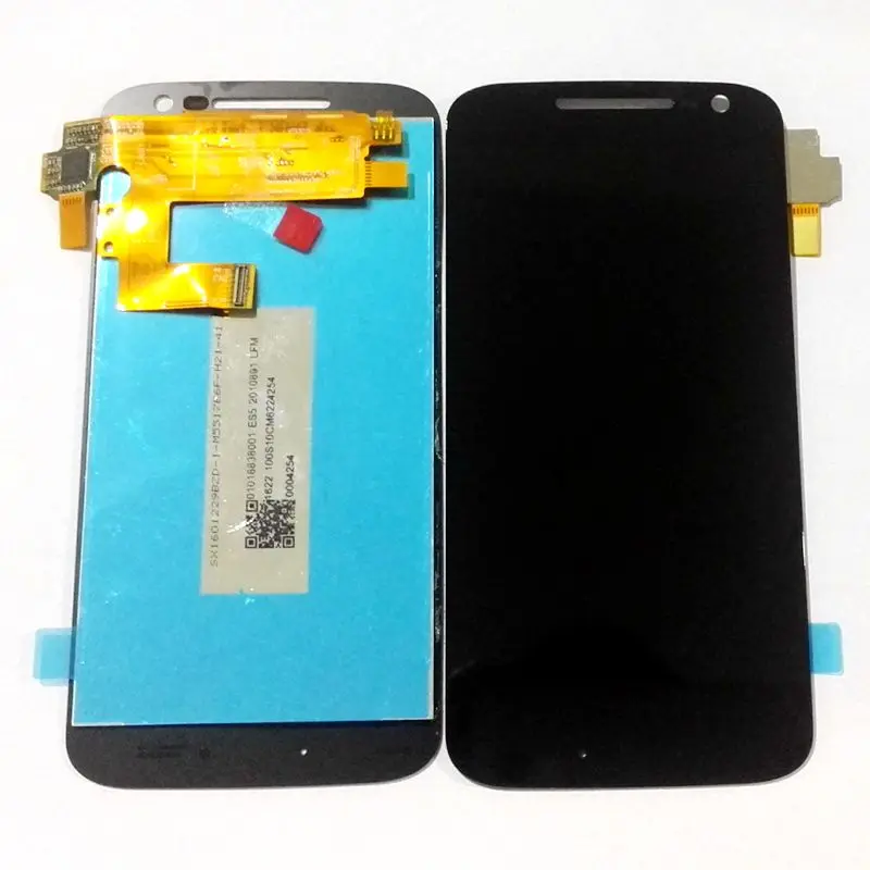 For Motorola Moto G4 Xt1622 xt1625 Xt1626 Lcd Display+Touch Glass screen digitizer Frame assembly Pantalla black/white | Мобильные