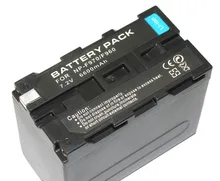 6600mAh Battery for Sony NP-F770 NP-F950 NP-F960 NP-F970 NP-F970/B L Series Camcorder CCD-SC55 SC65 SC65D TR1 TR200 TR215