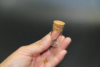 

100pcs/lot 22*30mm High Quality Test Tube with Cork Stopper Spice Bottles Container Jars Vials Vase Storage DIY Wedding Decor