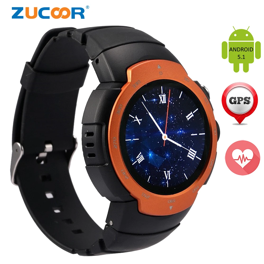 Smart Watch Smartwatch Wristwatch Z9 Android Phone GPS/WIFI/FM/Camera/2G/3G SIM Card Heart Rate Waterproof MP3 Player Bluetooth