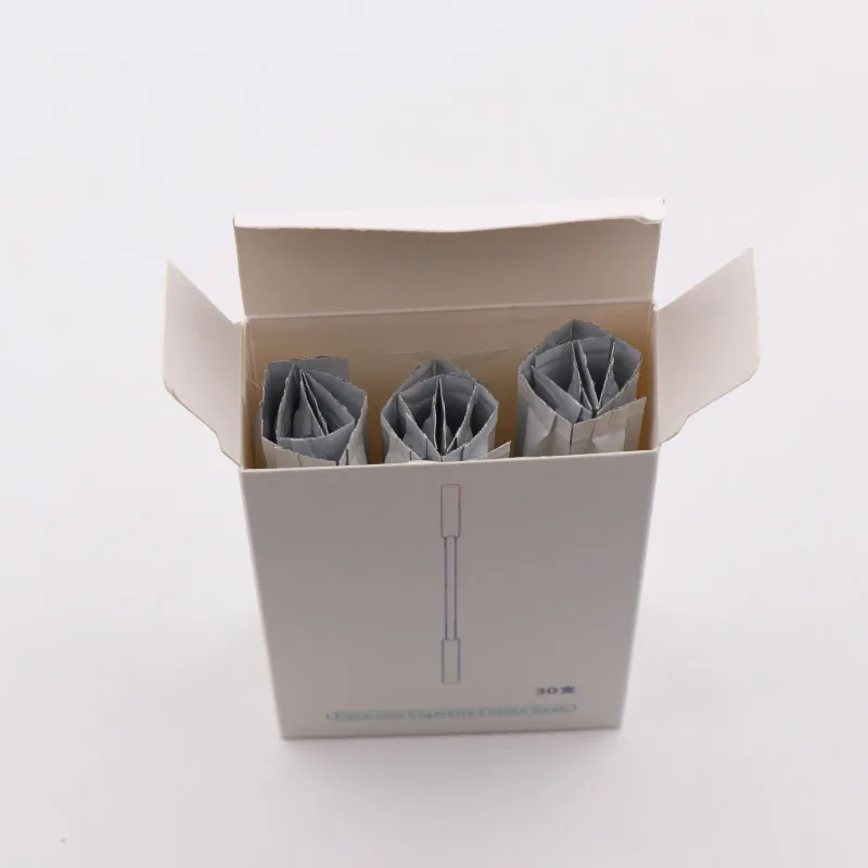 Электронная сигарета чистой инструмент 30 шт двойной головкой очистки ватные тампоны для технология IQOS очистки Стик