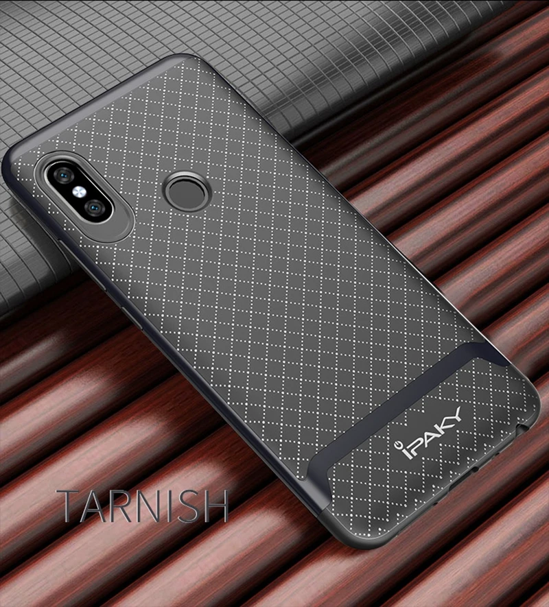 For Xiaomi Redmi Note 5 Pro Case iPaky Original Hybrid Hard PC Frame+Soft Silicone Back Phone Cases for Redmi Note5 Pro Cover (6)