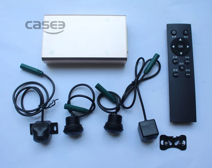 5 способ автомобиля surround view device Bird eye 360 градусов камера DVR системы с К 2 к высокое