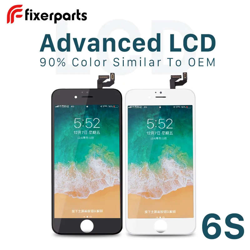 Fixerparts 1 шт. Улучшенный для iphone 6s дисплей сенсорный экран дигитайзер замена Pantalla
