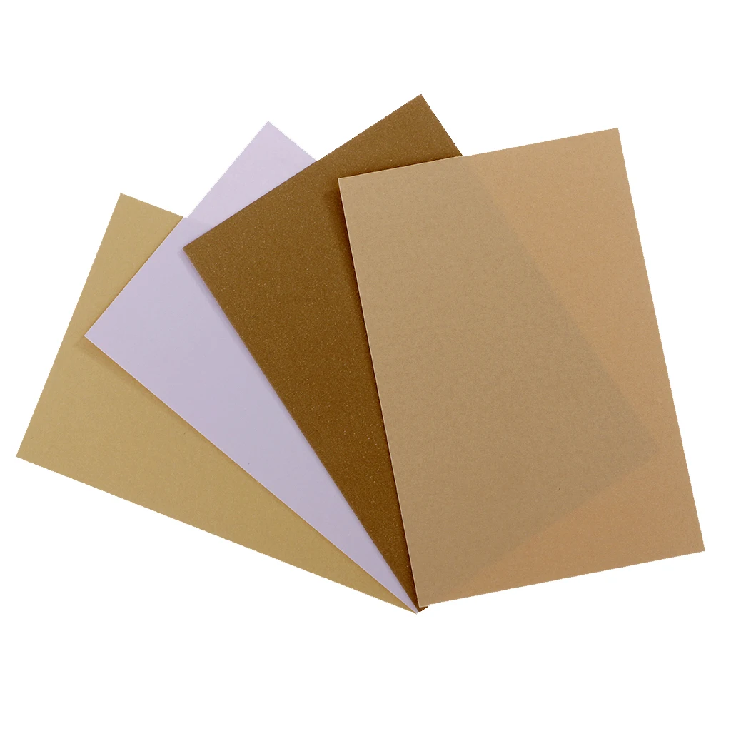 

50 Pieces Pearlescent Cardstock Paper Crafts Specialty Paper Assorted Colors
