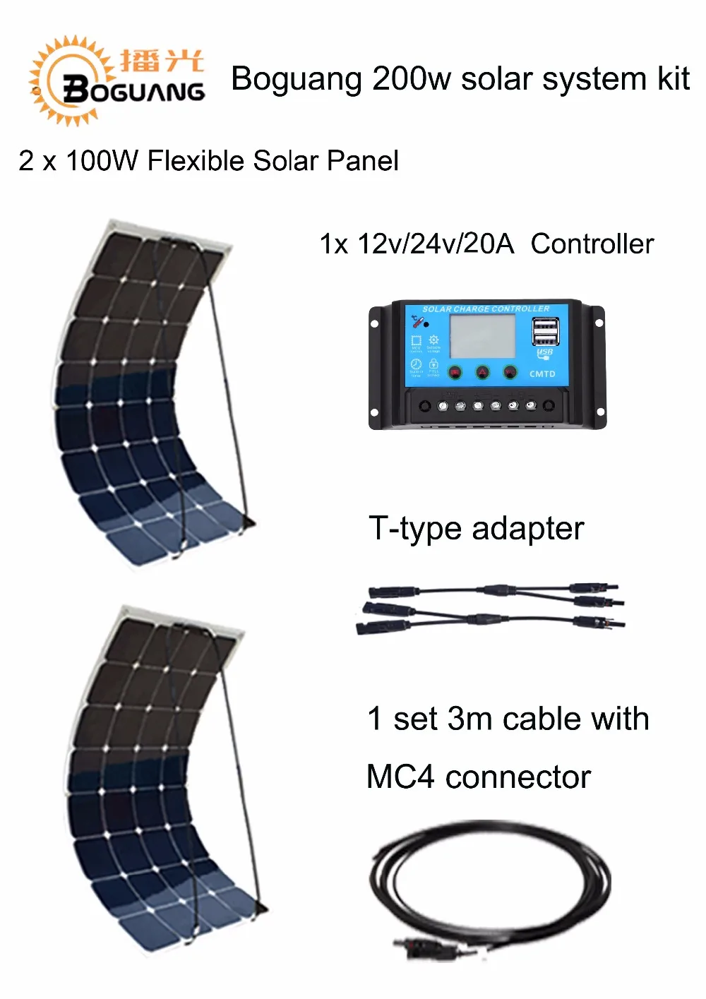 150A Solar Controller PV panel Battery Charge Controller 