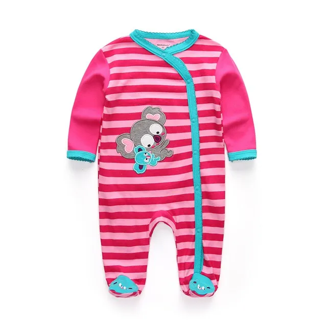 Милый детский комбинезон удобная одежда для новорожденных 0-9 м одежда для малышей, новорожденных одежда для малышей - Цвет: baby girl