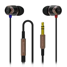 Вкладыши Наушники с шумоизоляцией наушники SoundMAGIC E10 наушники-вкладыши Звукоизолирующие наушники черный и золотой