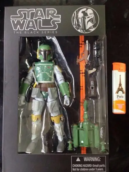 

Movie Action Figure Star Wars Black Series 6 Boba Fett Darth Vader Kylo Ren Stormtrooper 6 inch Figuras Movie Kid Children Toy
