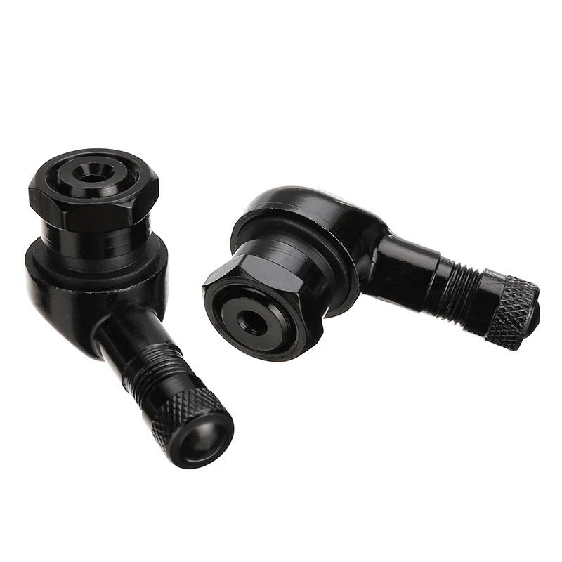

Wheel Valves Motorcycle CNC 90 Degree Replacement Aluminum Alloy Spare 1.13cm Leak-proof Parts Accessories