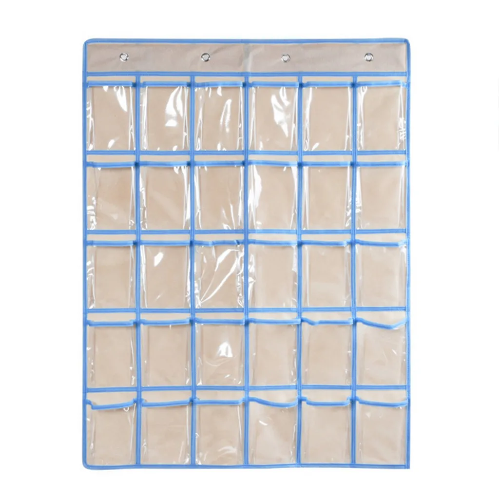 

30 Cell Phone Jewelry Storage Bag Door Rear Wall Card Sorting Bag 19Apr 17 Drop Shipping Storage Bag Suitcase Organizer