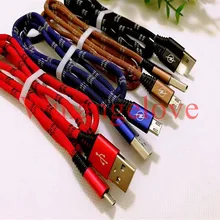 1 м плетеный нейлоновый алюминиевый сплав Micro 5pin usb кабель аксессуары связки для samsung для lg android телефон