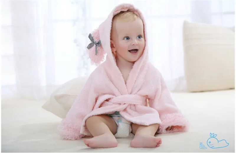 Estação de Moda do Miúdo com Capuz Animal do Bebê Roupão de Toalha Crianças dos Desenhos Animados do Miúdo Toalhas de Praia Modelagem Roupão Infantil Spa 0-12month 20 Cheap Toalhas