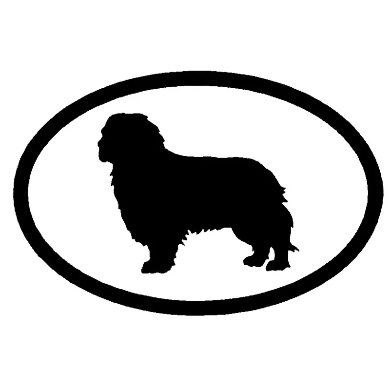 15.2*10CM King Charles Cavalier Dog Car Stickers Creative Vinyl Decal