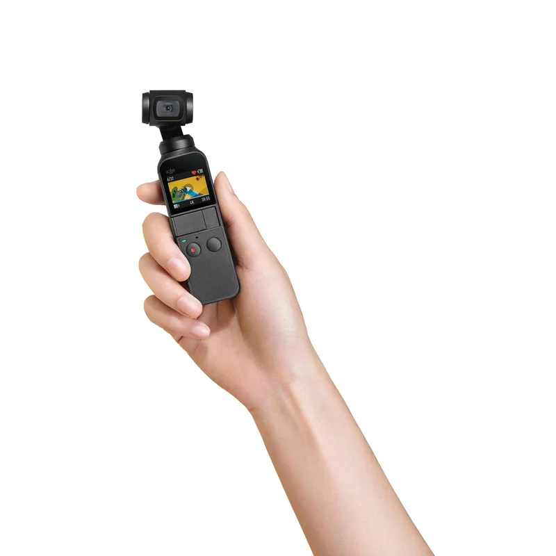 DJI Osmo карман как самый маленький 3 осевая стабилизированная для цифровой