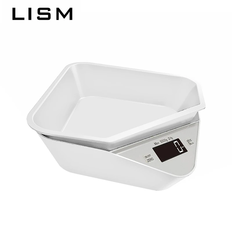 

New Intelligent Weighing Pet Feeder ABS Dog Cat Scale Bowls Non-slip Puppy Food Feeding Device Multi Functional Pet Products