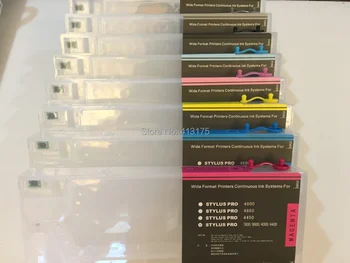 

8 color/set Compatible Refillable ink cartridge with chip for Epson 4880 large format printer 4880 refillable ink cartridge