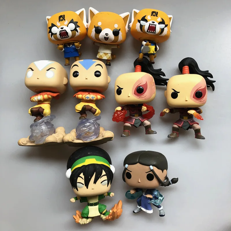 

Exclusive Original Funko pop Avatar: The Last Airbender Aggretsuko Vinyl Action Figure Collectible Model Loose Toy No Box