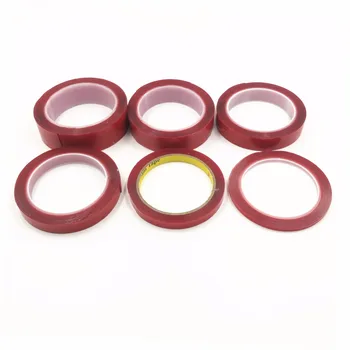 

6pcs 3m Double Sided Adhesive Tape High Strength Acrylic tape Transparent Sticker for Car Fixed Phone Tablet LCD Screen