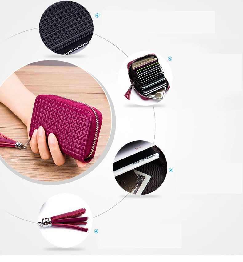 KEDANISON rfid кошелек кожаная сумочка для документов для водительских прав с чехлом для кредитных карт